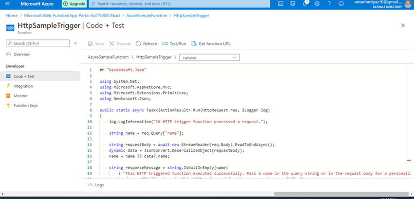 Azure Functions/Logic APP